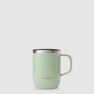 Taza Isotérmica QWETCH Inox 350ml Verde Mate